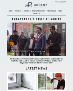 Ambassadors Visit At Accent Windows