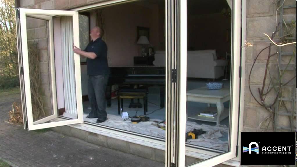 Bi-Fold Doors In Living Room- Accent Windows